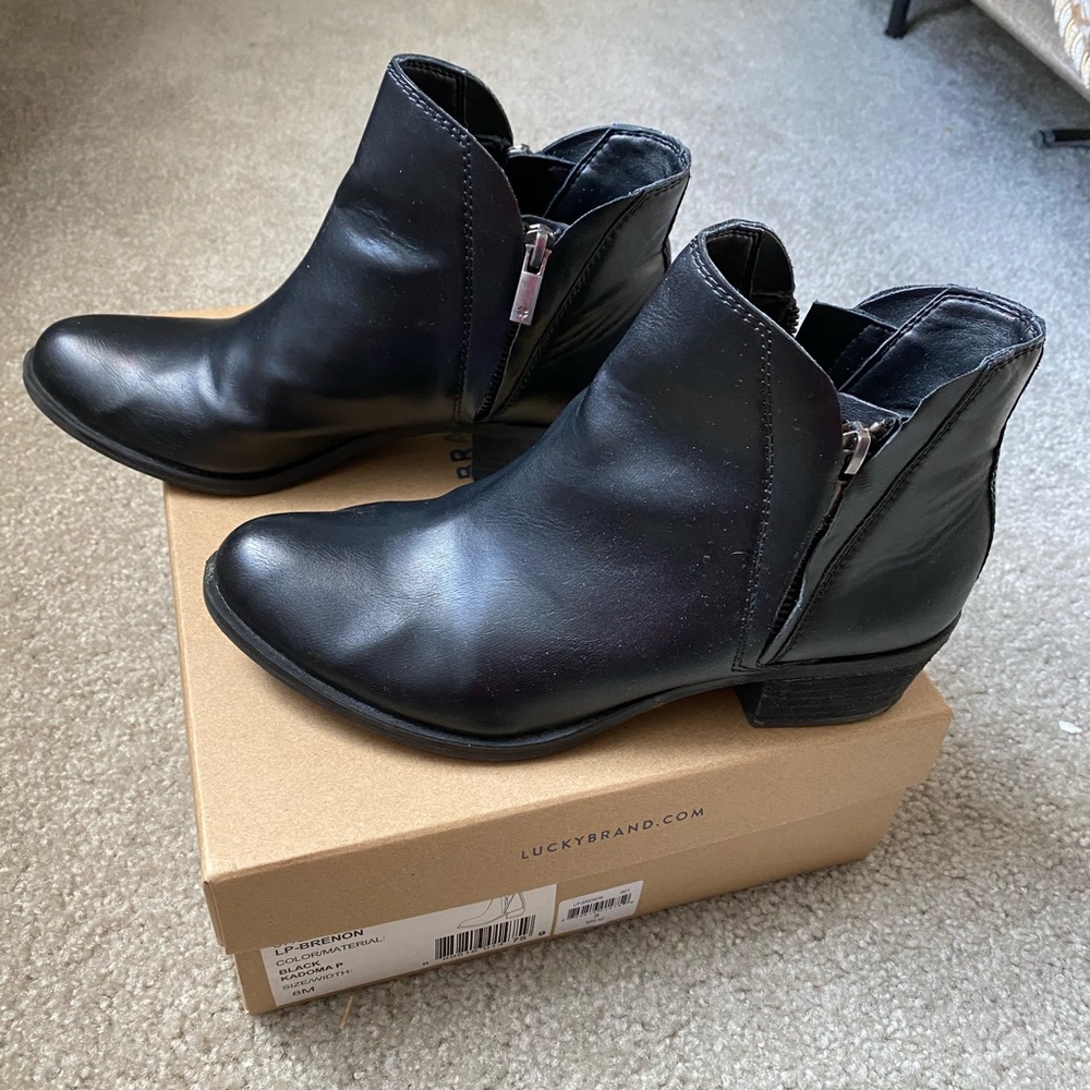 Lucky brand ankle boots